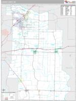 Lonoke County, AR Wall Map Zip Code