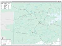 Montgomery County, AR Wall Map