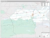 Perry County, AR Wall Map Zip Code