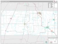 Poinsett County, AR Wall Map Zip Code