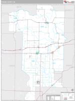 Prairie County, AR Wall Map Zip Code