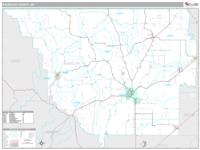 Randolph County, AR Wall Map Zip Code