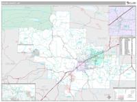 Saline County, AR Wall Map