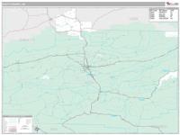 Scott County, AR Wall Map