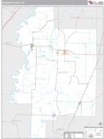 Woodruff County, AR Wall Map