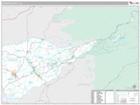 Amador County, CA Wall Map Zip Code