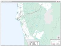 Del Norte County, CA Wall Map