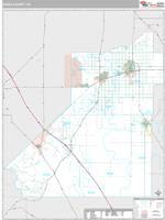 Kings County, CA Wall Map