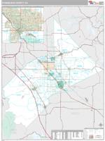 Stanislaus County, CA Wall Map Zip Code
