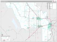 Yolo County, CA Wall Map Zip Code