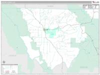 Custer County, CO Wall Map