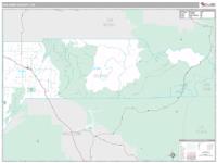 Dolores County, CO Wall Map Zip Code
