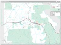 Eagle County, CO Wall Map Zip Code