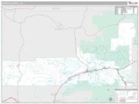 Garfield County, CO Wall Map Zip Code