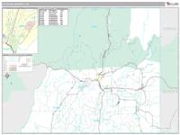 La Plata County, CO Wall Map Zip Code
