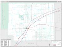 Logan County, CO Wall Map Zip Code