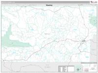 Moffat County, CO Wall Map