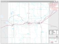 Morgan County, CO Wall Map Zip Code
