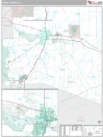 Pueblo County, CO Wall Map Zip Code