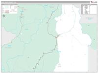 San Juan County, CO Wall Map Zip Code