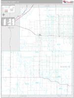 Washington County, CO Wall Map Zip Code