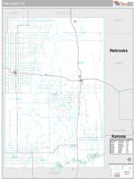 Yuma County, CO Wall Map Zip Code