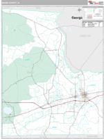 Baker County, FL Wall Map Zip Code
