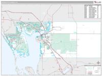 Charlotte County, FL Wall Map Zip Code