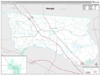 Hamilton County, FL Wall Map Zip Code