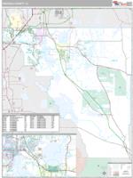 Osceola County, FL Wall Map Zip Code