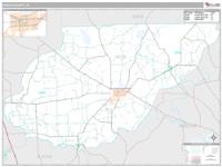 Union County, FL Wall Map Zip Code