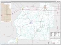 Washington County, FL Wall Map Zip Code