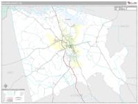 Baldwin County, GA Wall Map Zip Code