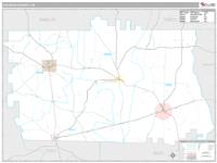 Calhoun County, GA Wall Map