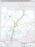 Cherokee County, GA Wall Map