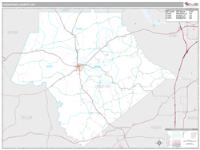 Crawford County, GA Wall Map Zip Code