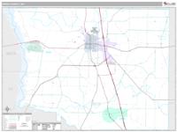 Crisp County, GA Wall Map