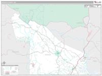 Dawson County, GA Wall Map Zip Code
