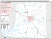 Decatur County, GA Wall Map Zip Code