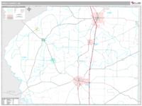 Dooly County, GA Wall Map Zip Code