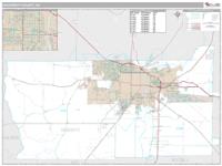 Dougherty County, GA Wall Map Zip Code