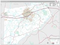 Douglas County, GA Wall Map Zip Code