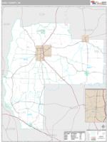 Early County, GA Wall Map Zip Code