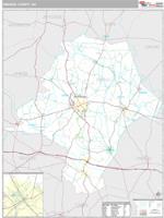 Emanuel County, GA Wall Map Zip Code