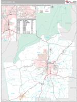 Floyd County, GA Wall Map Zip Code