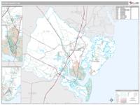 Glynn County, GA Wall Map Zip Code