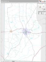 Grady County, GA Wall Map Zip Code
