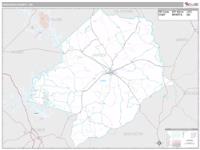Hancock County, GA Wall Map Zip Code