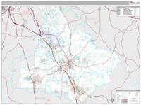 Henry County, GA Wall Map Zip Code