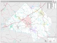 Jackson County, GA Wall Map